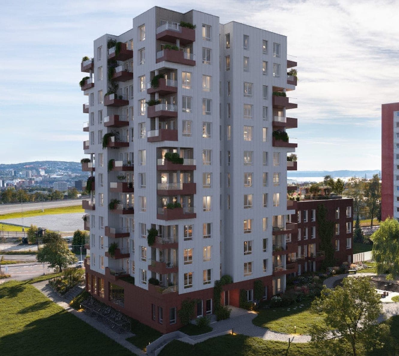 Pilar Bjerke | Fortsatt noen ledige boliger med innflytting om et års tid.